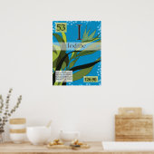 53. Iodine (I) Periodieke tabel van de elementen Poster (Keuken)