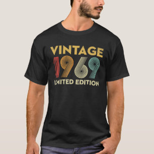 53 jaar Old Gifts 1969 Limited Edition T-shirt