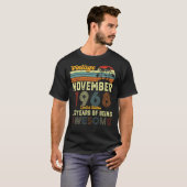 53 jaar oud 53 jaar november 1968 t-shirt (Voorkant volledig)