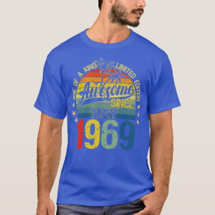  53 jaar oud mei 1969 Decorations 53rd Bir T-shirt