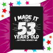 53 Jaar Oud Sarcastisch Meme Grappig 53e Verjaarda Kaart