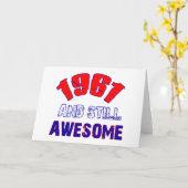 53 jaar oud Verjaardag Design Kaart (Gele Bloem)