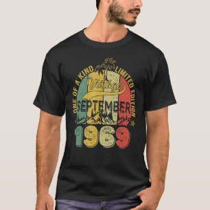 53 jaar oude 53e verjaardag Geweldige sinds septem T-shirt