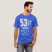 53 jaar oude cadeau | 53e verjaardag van cadeauide t-shirt (Voorkant volledig)