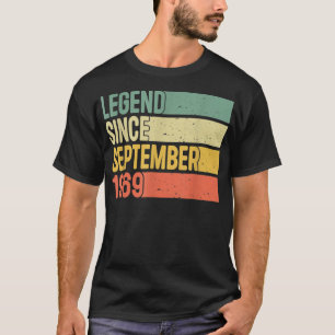 53 jaar oude cadeautjes sinds september 1969 53r t-shirt