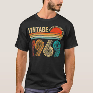 53 jaar oude editie 1969 Limited Edition 53th Bir T-shirt