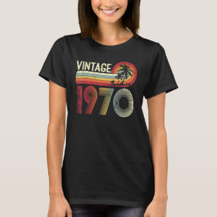 53 jaar Oude Mannen Vrouwen  1970 Retro 53th Birth T-shirt