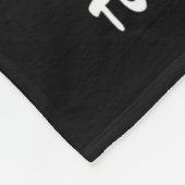 53 jaar vliegen getrouwd met beste vriendinnen fleece deken (Hoek)