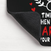 53 jaar vliegen getrouwd met beste vriendinnen muismat (Hoek)