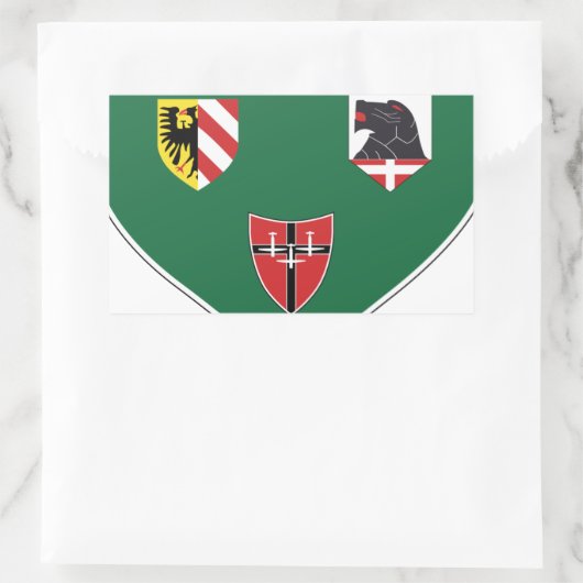 53 JG. RECHTHOEKIGE STICKER (Tas)