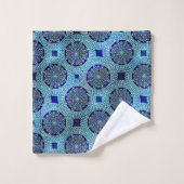 53 Royal Blue Bath Towel SET Bad Handdoek (Wasdoekje)