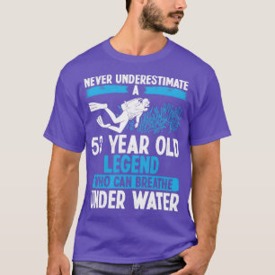 53 Schuba van 53 jaar oud, stervende borstkas T-shirt