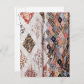 53:Specificatie van een lappendeken van opmerkinge Briefkaart (Voorkant / Achterkant)