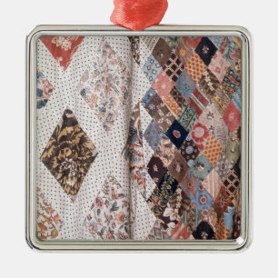 53:Specificatie van een lappendeken van opmerkinge Metalen Ornament