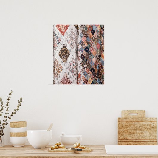 53:Specificatie van een lappendeken van opmerkinge Poster (Keuken)