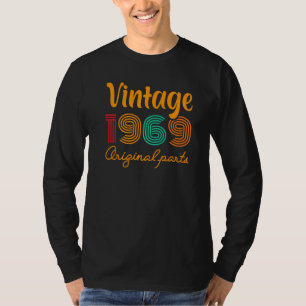 53e Birthday  1969 jaar geboortedag 1969 Orig T-shirt