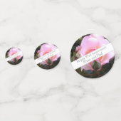 53e bruiloft Jubileum Roze Rose Confetti (Voorkanten)