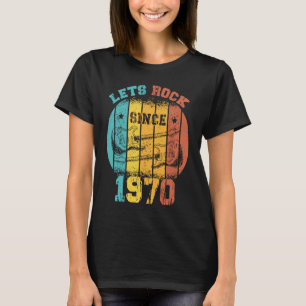 53e verjaardag 1970 Retro 53 jaar oud Guit T-shirt