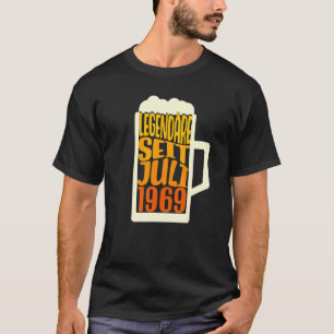 53e verjaardag bier legendarisch sinds juli 1969 t-shirt