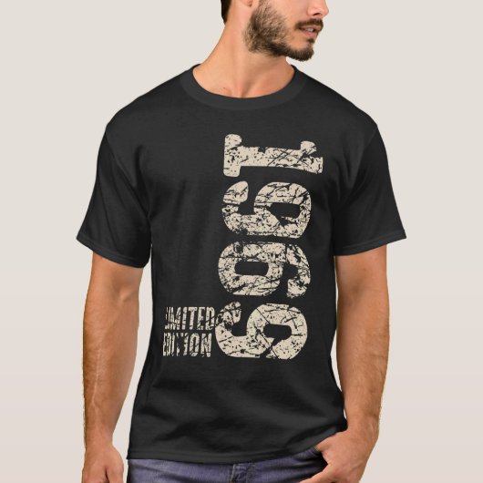 53e Verjaardag Dames Mannen 53 Jaar 1969 5 T-shirt (Voorkant)