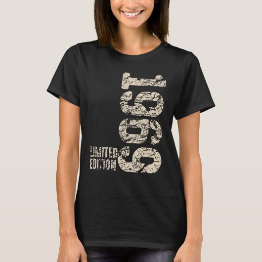 53e Verjaardag Dames Mannen 53 Jaar 1969 5 T-shirt (Voorkant)