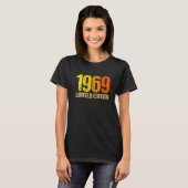 53e Verjaardag Dames Mannen 53 Jaar 1969 5 T-shirt (Voorkant volledig)