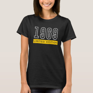 53e Verjaardag Dames Mannen 53 Jaar 1969 7 T-shirt