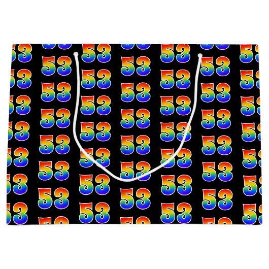 53e verjaardag: Fun Rainbow Event nummer 53 Patroo Groot Cadeauzakje (Voorkant)