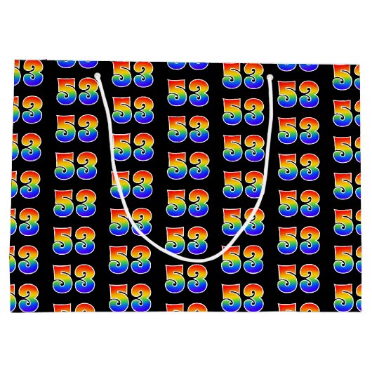 53e verjaardag: Fun Rainbow Event nummer 53 Patroo Groot Cadeauzakje (Achterkant)