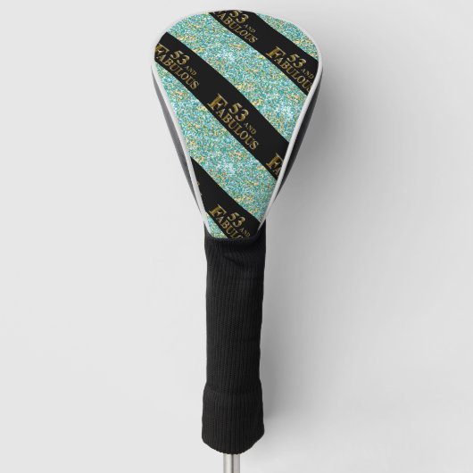 53e verjaardag  golfheadcover (Voorkant)