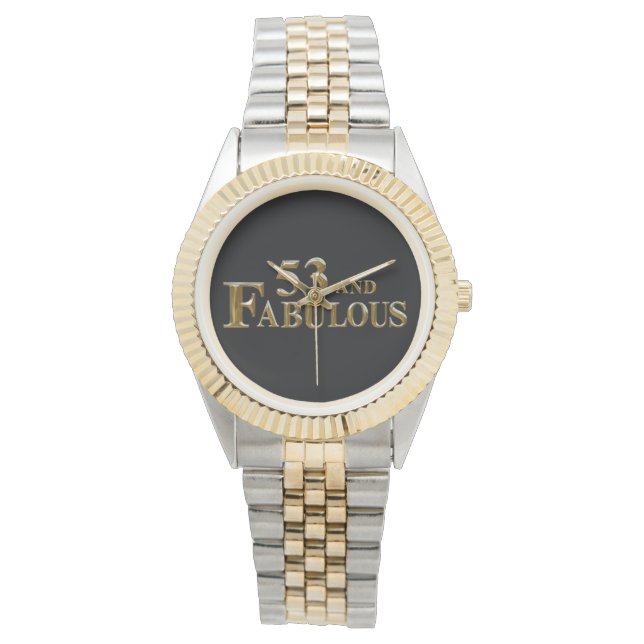 53e verjaardag horloge (Voorkant)