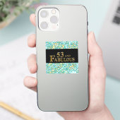 53e verjaardag sticker (Telefoon)