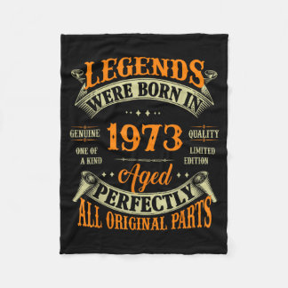 53e verjaardagscadeau Vintage legenden Geboren in Fleece Deken