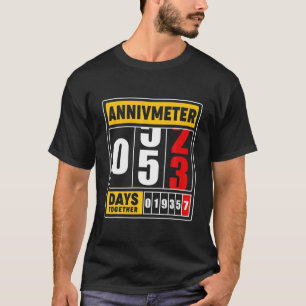 53rd Wedding Jubileum S voor ouders die hun echtge T-shirt