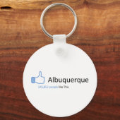 545852 mensen zoals Albuquerque Sleutelhanger (Voorkant)