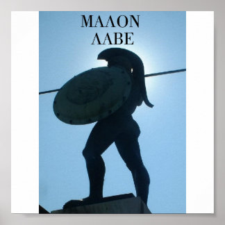 545_King_Leonidas_statue, MALON LABE Poster