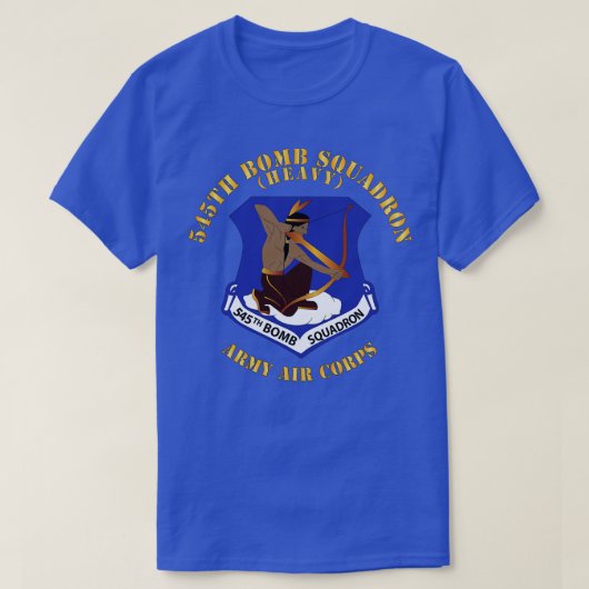 545th Bomb Squadron X T-shirt (Design voorkant)