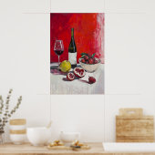 546 Stilleven Poster (Keuken)