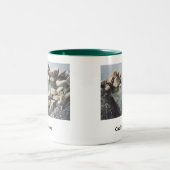 54. Cirkel van Stenen 9-00, 54. 300-100 ... Tweekleurige Koffiemok (Center)