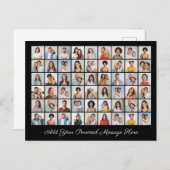 54 Foto Collage Voeg uw eigen Groet toe  Feestdagenkaart (Voorkant / Achterkant)