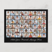 54 Foto Collage Voeg uw eigen Groet toe  Feestdagenkaart (Voorkant)