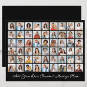 54 Fotocollage Voeg uw eigen grote Kaart toe (Voorkant / Achterkant)