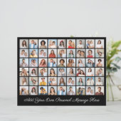 54 Fotocollage Voeg uw eigen grote Kaart toe (Staand voorkant)