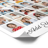 54 Fotocollage Voeg uw eigen Poster voor groet toe (Hoek)