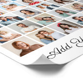 54 Fotocollage Voeg uw eigen Poster voor groet toe (Hoek)