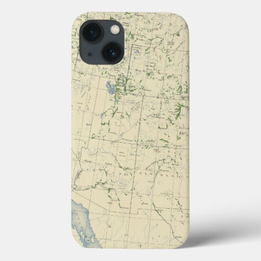 54 Geïrrigeerde gebieden 1889 Case-Mate iPhone Case (Achterkant)