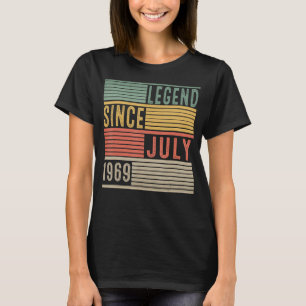 54 Jaar Oud Jongen Tiener Legend Sinds Juli 1969 5 T-shirt