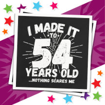 54 Jaar Oud Sarcastisch Meme Grappig 54e Verjaarda