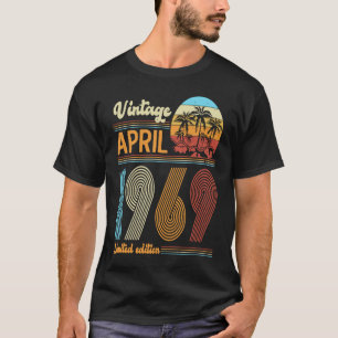 54 jaar Oude verjaardag april 1969 Vrouwen T-shirt