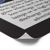 54. Periodieke tabel xenon (Xe) van de elementen Poster (Hoek)